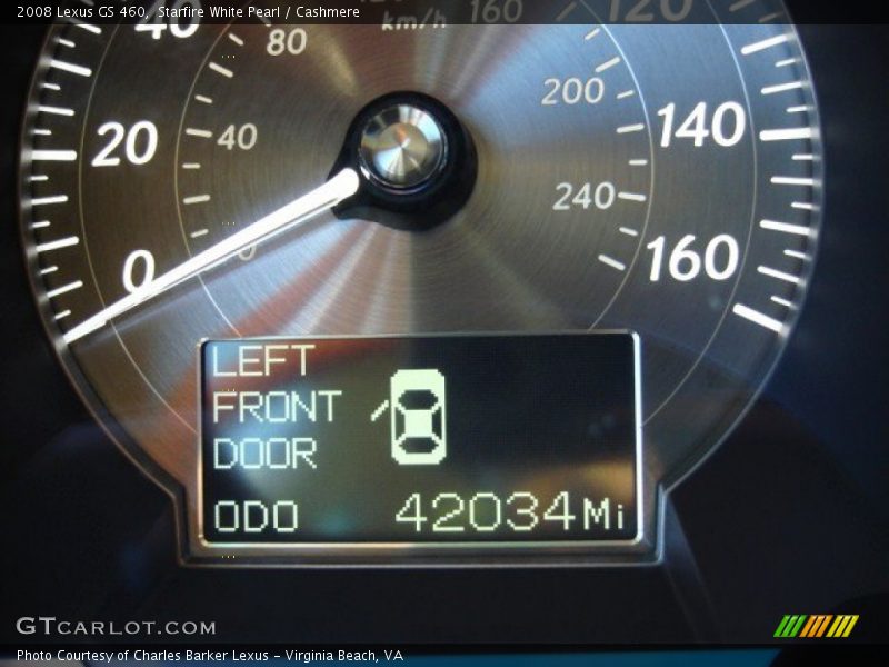 Starfire White Pearl / Cashmere 2008 Lexus GS 460