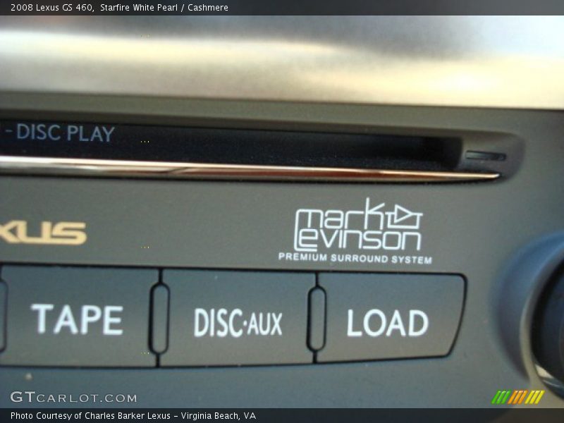 Starfire White Pearl / Cashmere 2008 Lexus GS 460