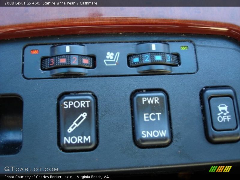 Starfire White Pearl / Cashmere 2008 Lexus GS 460