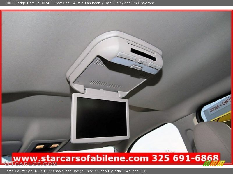 Austin Tan Pearl / Dark Slate/Medium Graystone 2009 Dodge Ram 1500 SLT Crew Cab