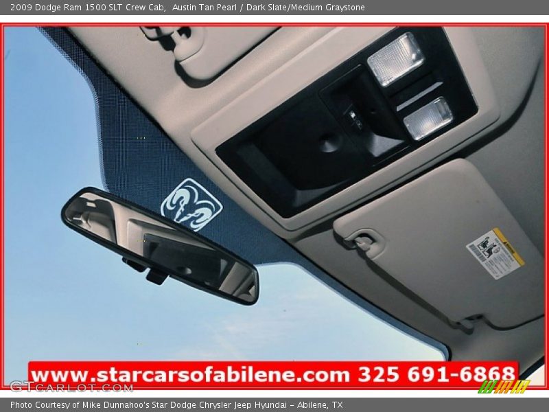 Austin Tan Pearl / Dark Slate/Medium Graystone 2009 Dodge Ram 1500 SLT Crew Cab