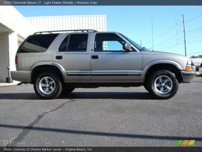 Light Pewter Metallic / Medium Gray 2000 Chevrolet Blazer LT