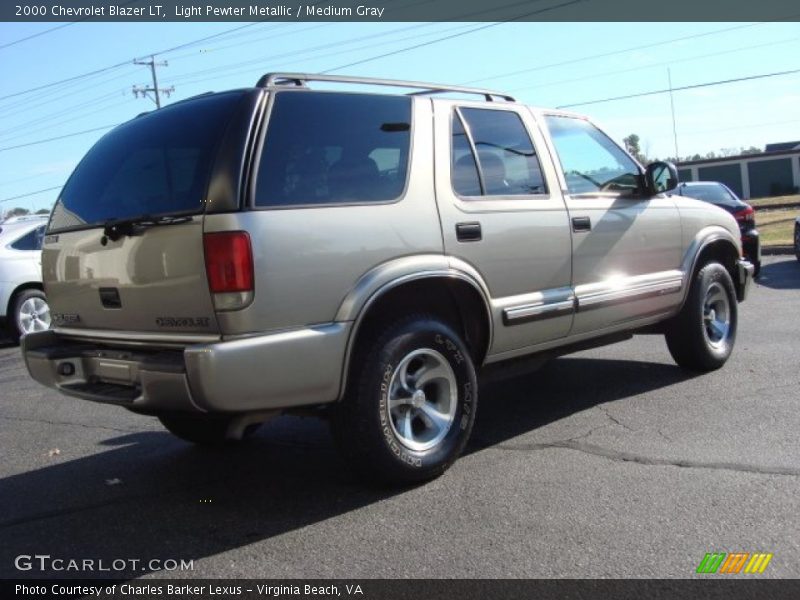 Light Pewter Metallic / Medium Gray 2000 Chevrolet Blazer LT