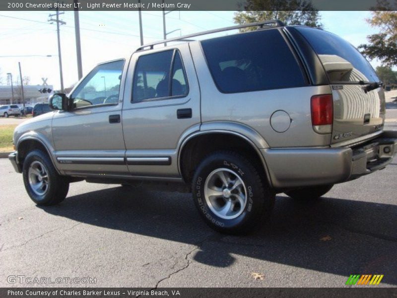Light Pewter Metallic / Medium Gray 2000 Chevrolet Blazer LT