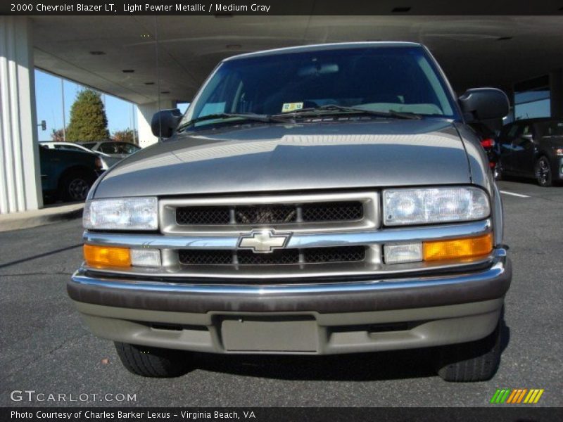 Light Pewter Metallic / Medium Gray 2000 Chevrolet Blazer LT