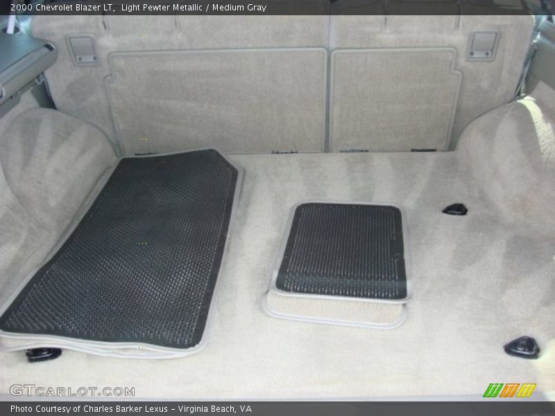 Light Pewter Metallic / Medium Gray 2000 Chevrolet Blazer LT