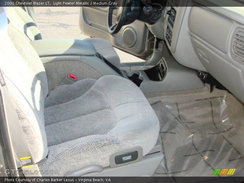 Light Pewter Metallic / Medium Gray 2000 Chevrolet Blazer LT
