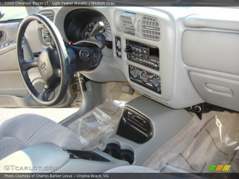 Light Pewter Metallic / Medium Gray 2000 Chevrolet Blazer LT