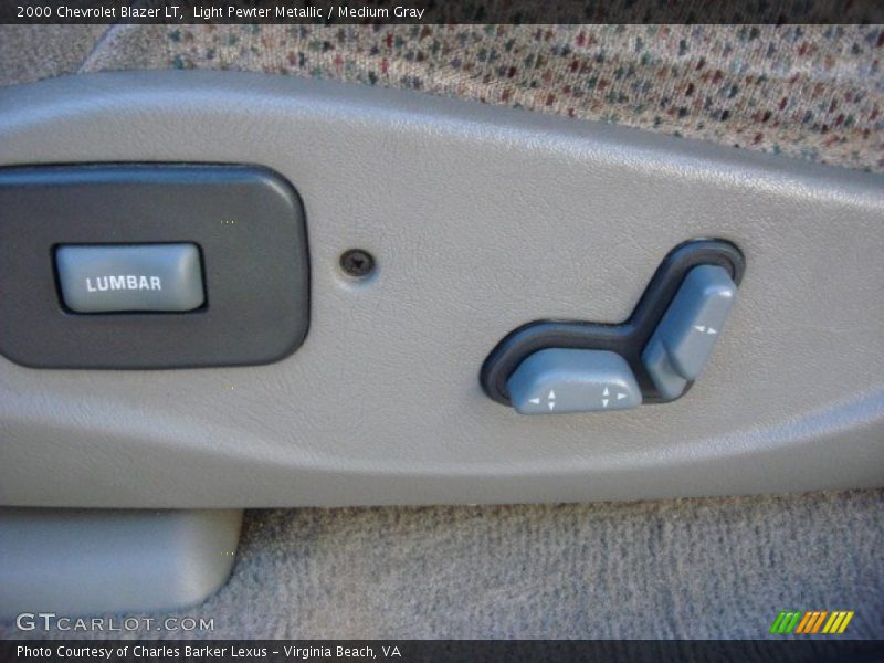 Light Pewter Metallic / Medium Gray 2000 Chevrolet Blazer LT