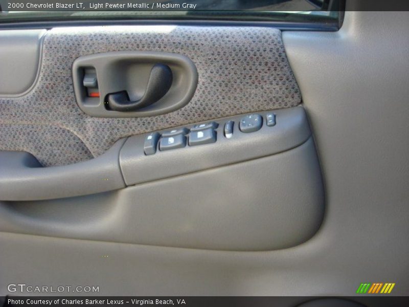 Light Pewter Metallic / Medium Gray 2000 Chevrolet Blazer LT