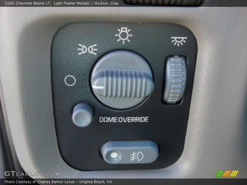Controls of 2000 Blazer LT