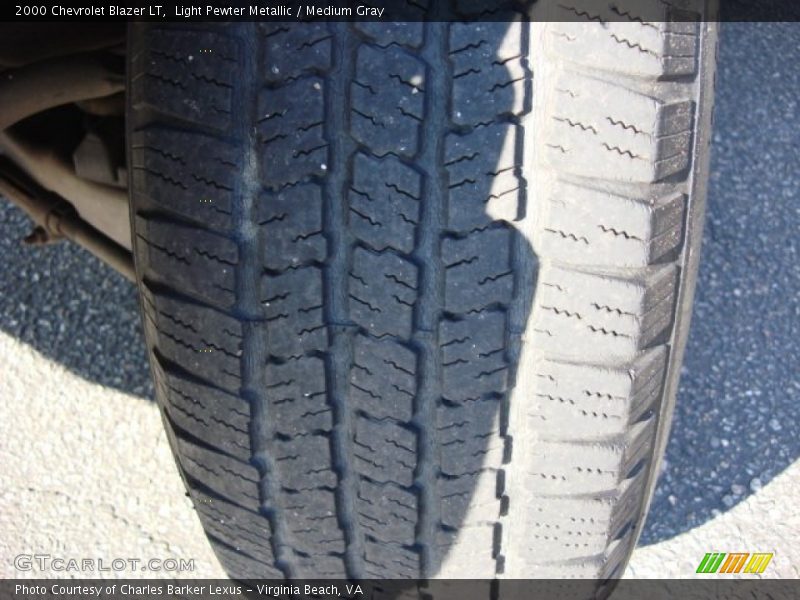Light Pewter Metallic / Medium Gray 2000 Chevrolet Blazer LT