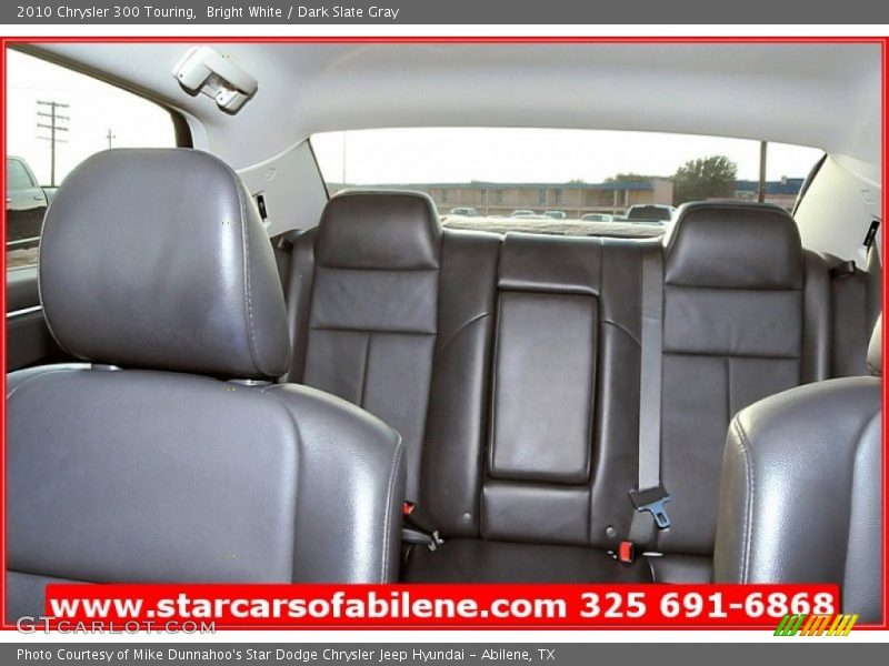 Bright White / Dark Slate Gray 2010 Chrysler 300 Touring
