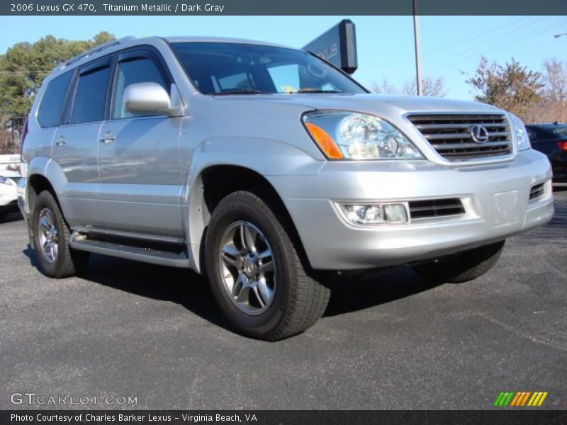 Titanium Metallic / Dark Gray 2006 Lexus GX 470