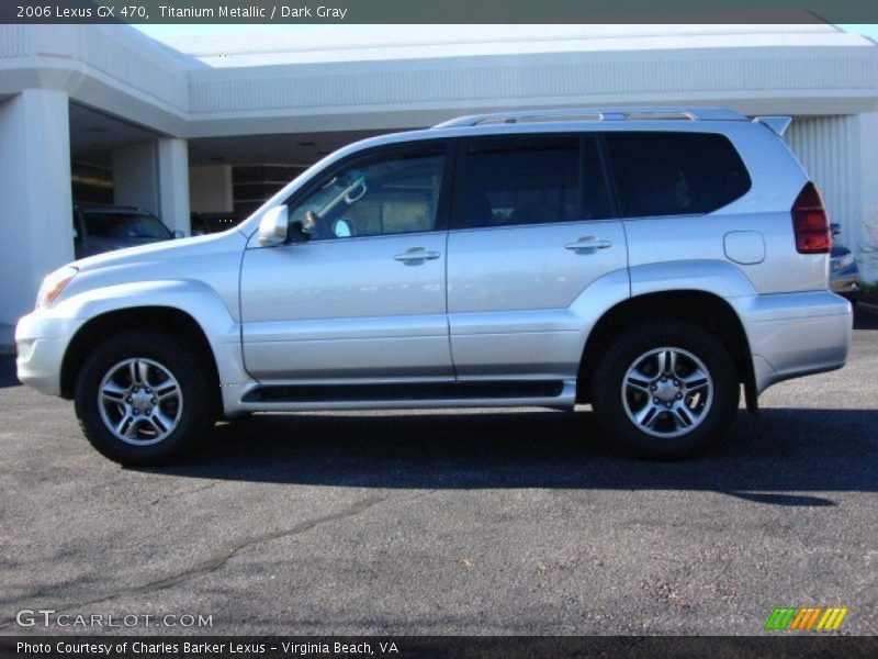Titanium Metallic / Dark Gray 2006 Lexus GX 470