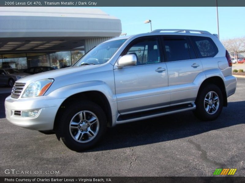 Titanium Metallic / Dark Gray 2006 Lexus GX 470