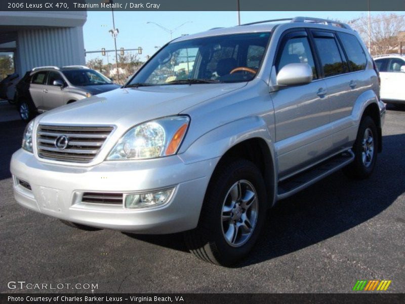 Titanium Metallic / Dark Gray 2006 Lexus GX 470