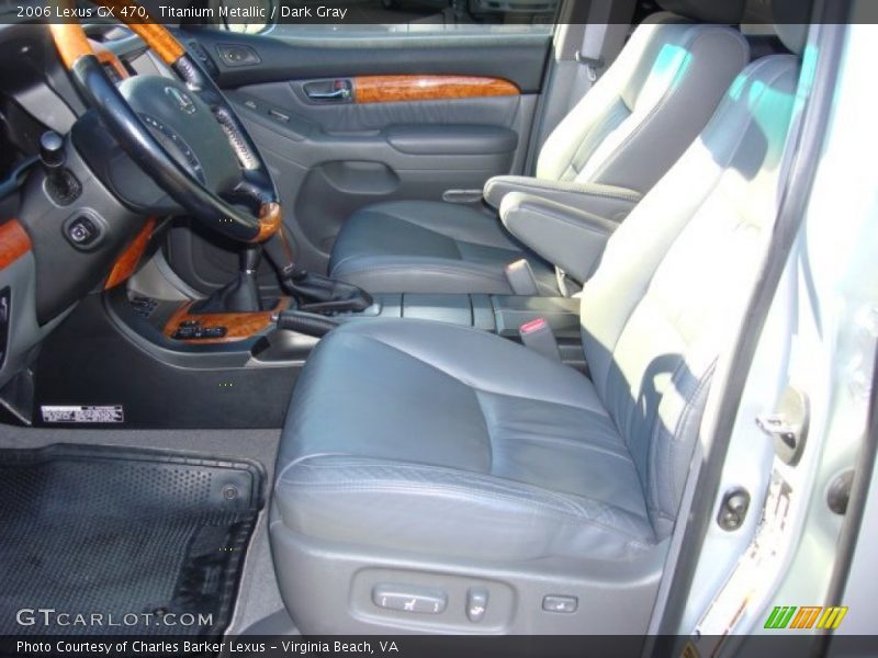 Titanium Metallic / Dark Gray 2006 Lexus GX 470