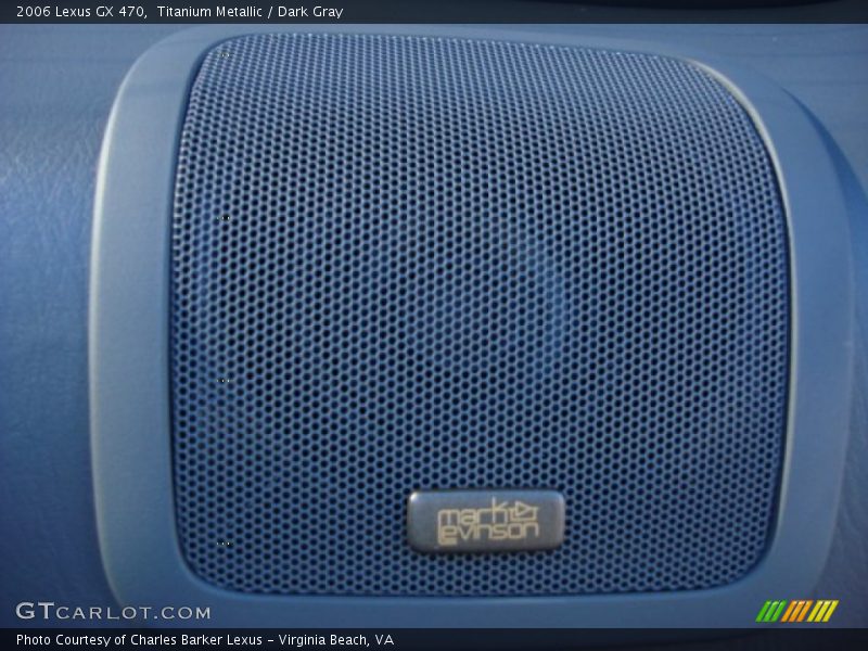 Titanium Metallic / Dark Gray 2006 Lexus GX 470