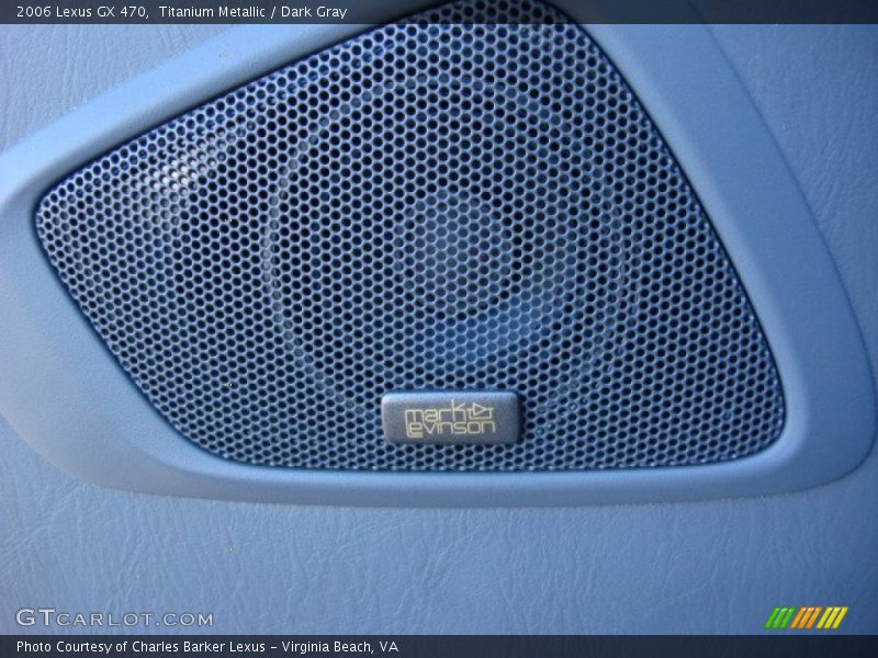 Titanium Metallic / Dark Gray 2006 Lexus GX 470