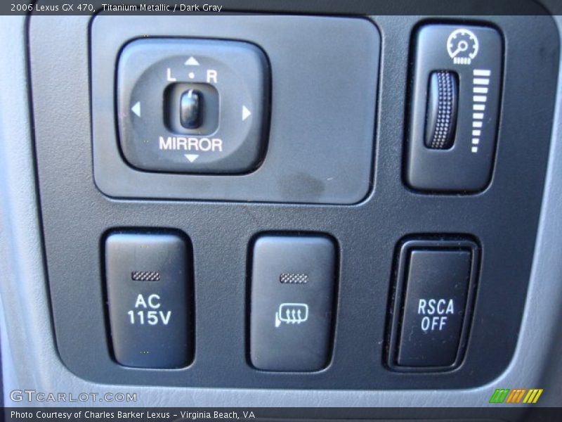 Titanium Metallic / Dark Gray 2006 Lexus GX 470