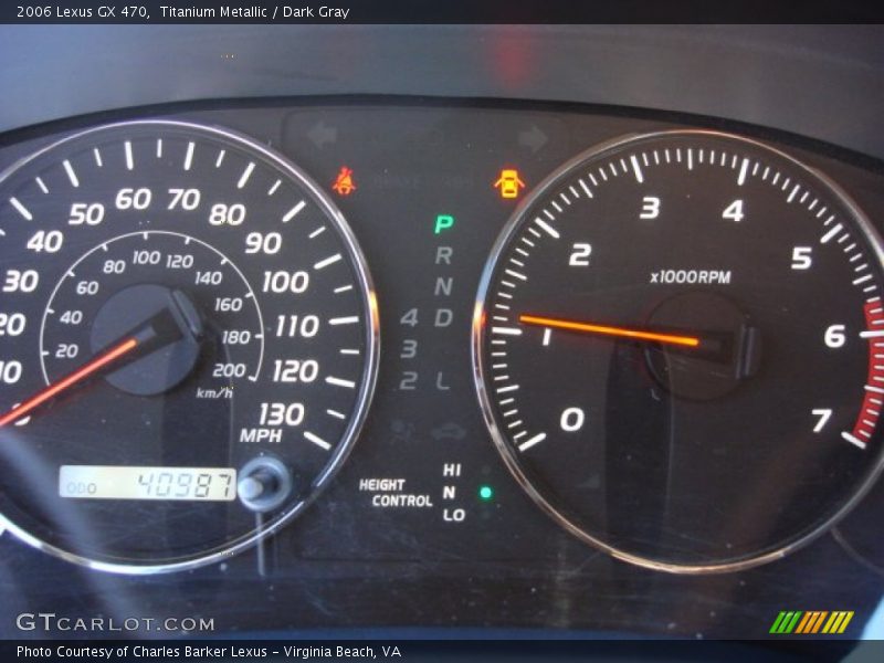Titanium Metallic / Dark Gray 2006 Lexus GX 470