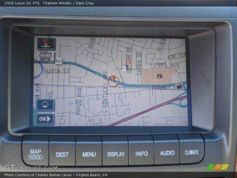 Titanium Metallic / Dark Gray 2006 Lexus GX 470