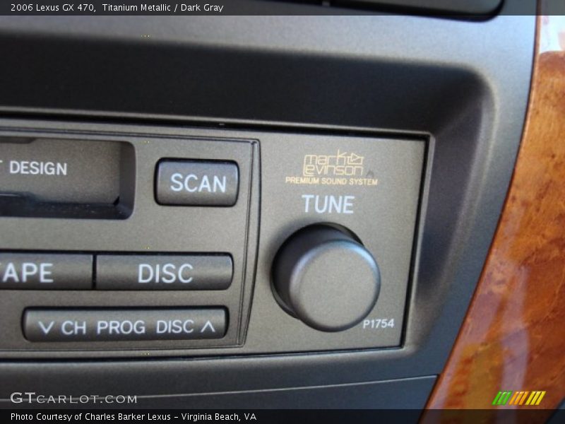 Titanium Metallic / Dark Gray 2006 Lexus GX 470