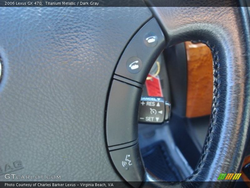 Titanium Metallic / Dark Gray 2006 Lexus GX 470