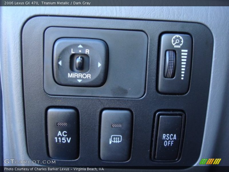 Titanium Metallic / Dark Gray 2006 Lexus GX 470