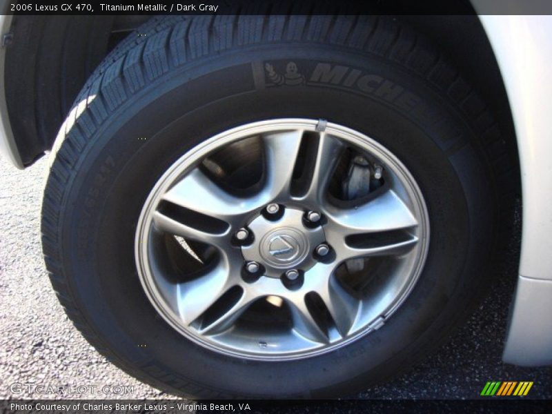 Titanium Metallic / Dark Gray 2006 Lexus GX 470