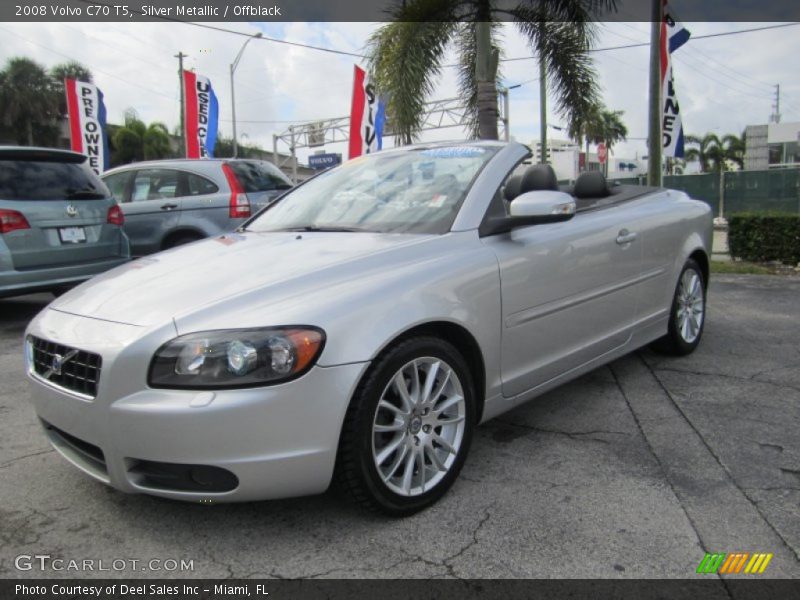 Silver Metallic / Offblack 2008 Volvo C70 T5