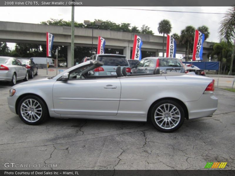 Silver Metallic / Offblack 2008 Volvo C70 T5
