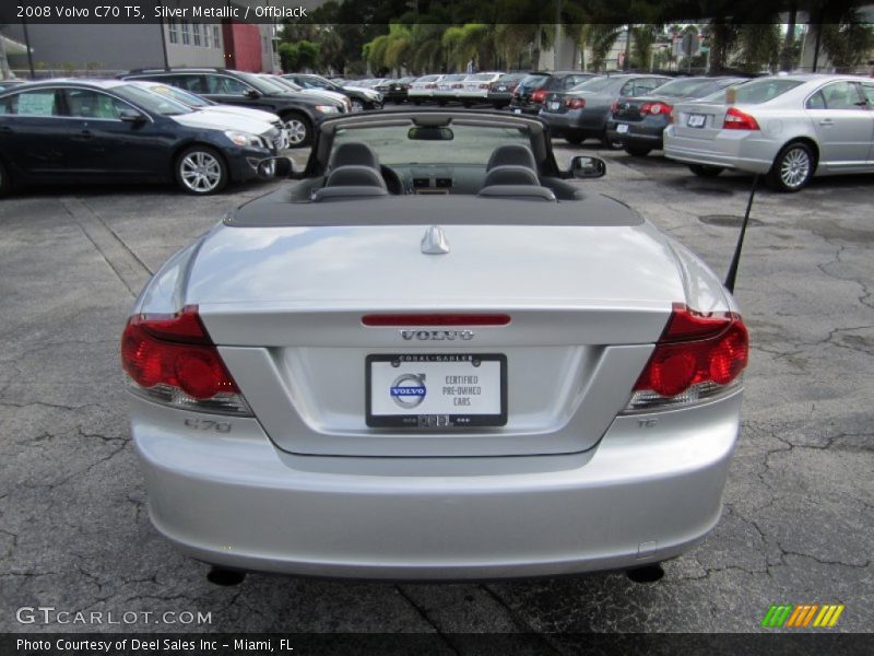 Silver Metallic / Offblack 2008 Volvo C70 T5