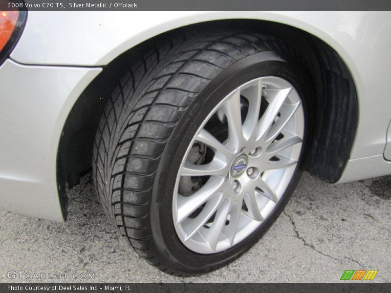 Silver Metallic / Offblack 2008 Volvo C70 T5