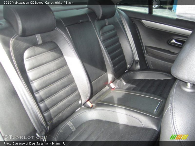 Candy White / Black 2010 Volkswagen CC Sport