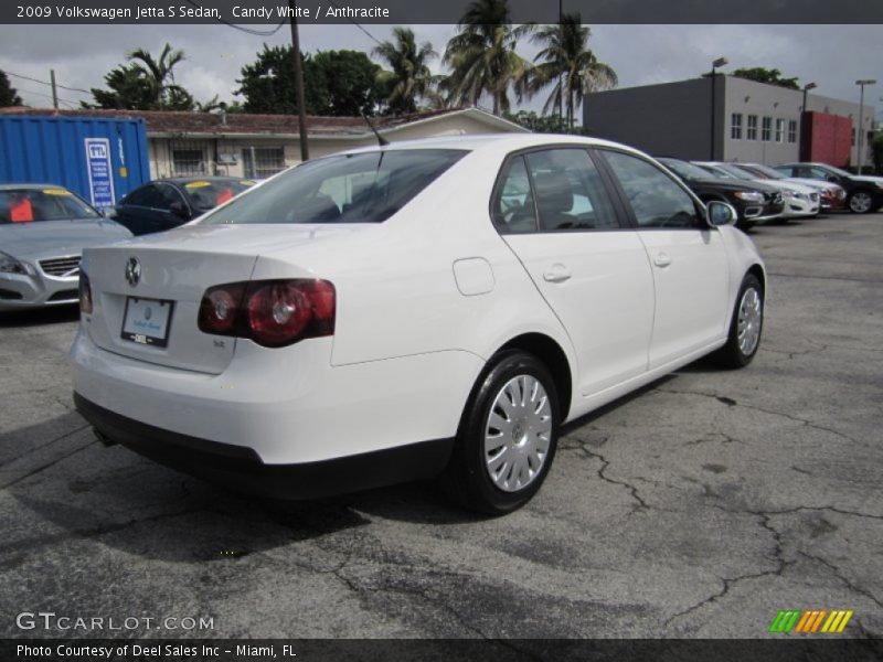 Candy White / Anthracite 2009 Volkswagen Jetta S Sedan