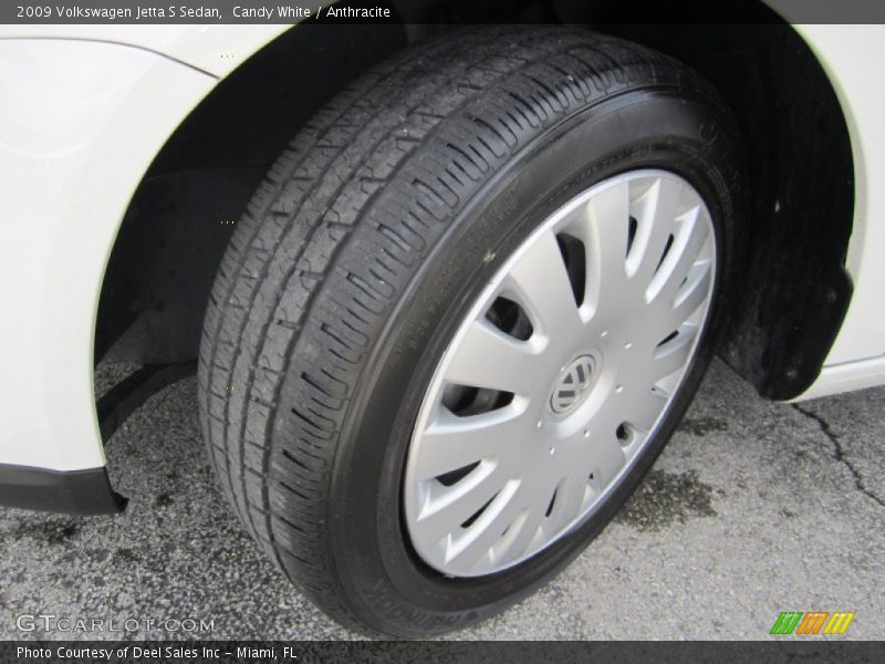 Candy White / Anthracite 2009 Volkswagen Jetta S Sedan