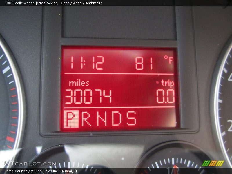 Candy White / Anthracite 2009 Volkswagen Jetta S Sedan
