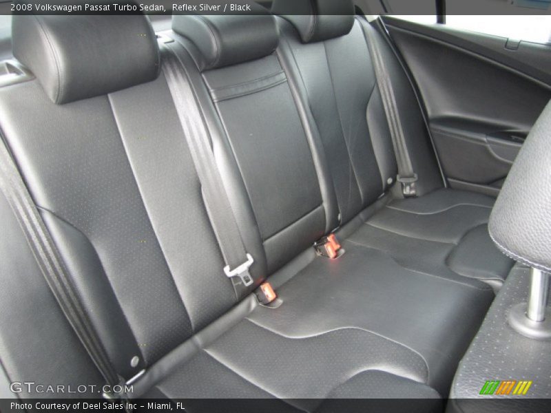 Reflex Silver / Black 2008 Volkswagen Passat Turbo Sedan