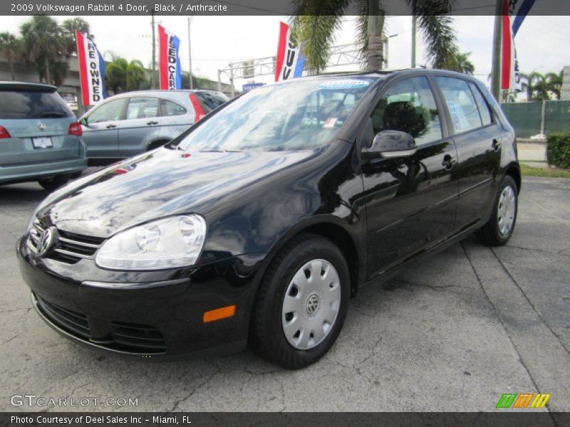 Black / Anthracite 2009 Volkswagen Rabbit 4 Door
