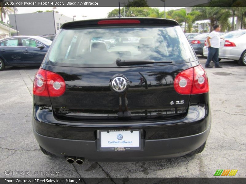 Black / Anthracite 2009 Volkswagen Rabbit 4 Door
