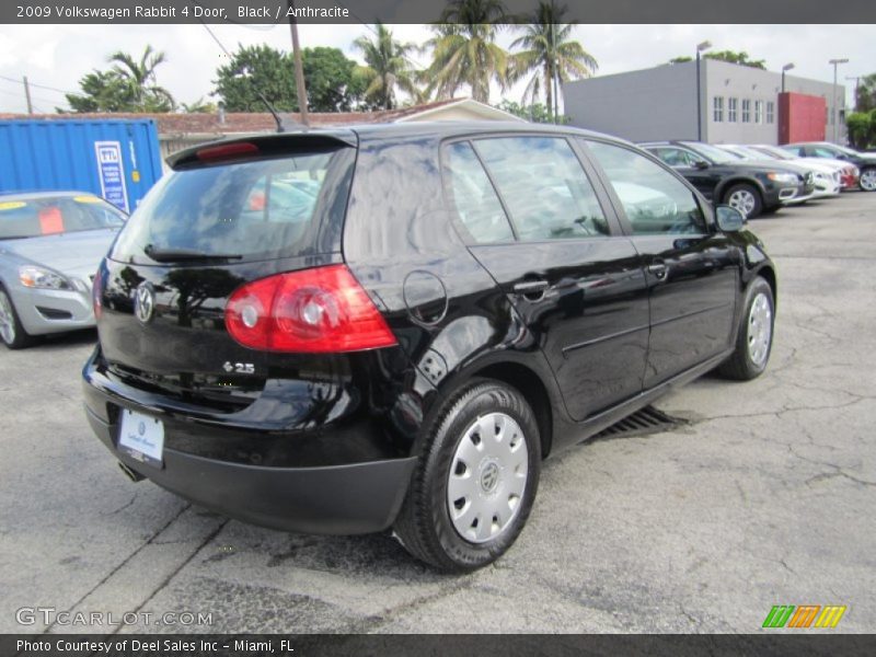 Black / Anthracite 2009 Volkswagen Rabbit 4 Door