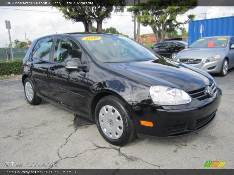 Black / Anthracite 2009 Volkswagen Rabbit 4 Door