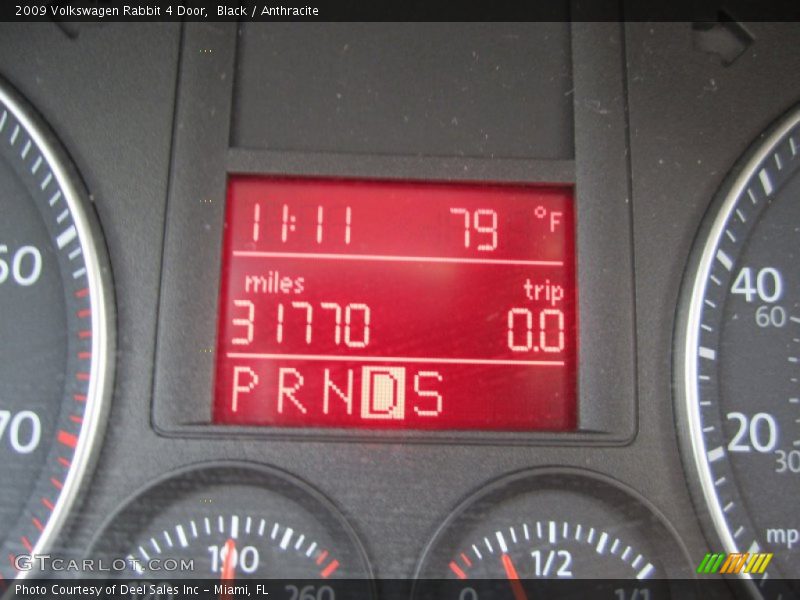 Black / Anthracite 2009 Volkswagen Rabbit 4 Door