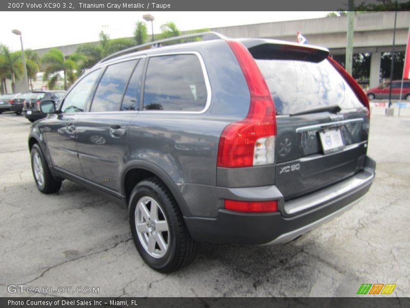 Titanium Gray Metallic / Taupe 2007 Volvo XC90 3.2