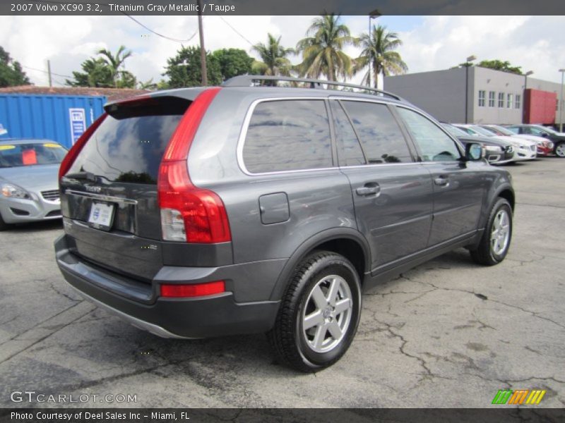 Titanium Gray Metallic / Taupe 2007 Volvo XC90 3.2