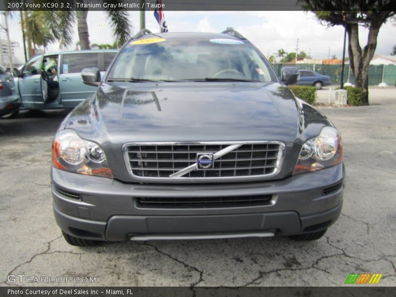 Titanium Gray Metallic / Taupe 2007 Volvo XC90 3.2