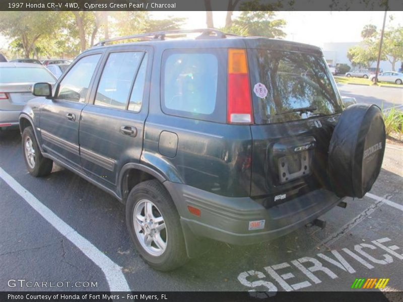 Cypress Green Pearl / Charcoal 1997 Honda CR-V 4WD
