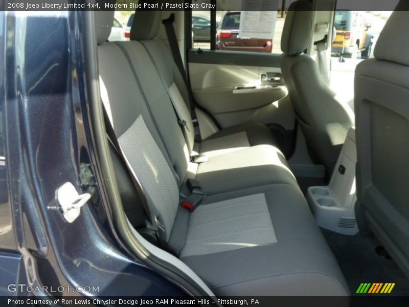 Modern Blue Pearl / Pastel Slate Gray 2008 Jeep Liberty Limited 4x4
